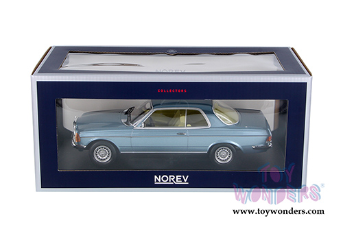 Norev - Mercedes-Benz 280 CE Hard Top (1980, 1/18 scale diecast model car, Silverblue Metallic) 183588