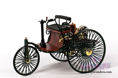 Norev - Benz Patent Motorwagen Hard Top (1886, 1/18 scale diecast model car, Green) 183701