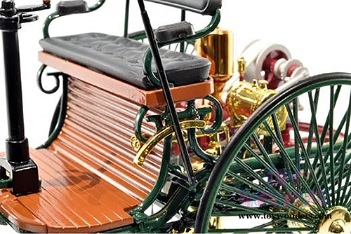 Norev - Benz Patent Motorwagen Hard Top (1886, 1/18 scale diecast model car, Green) 183701