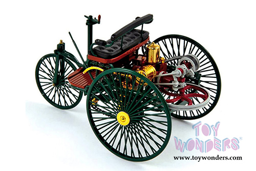 Norev - Benz Patent Motorwagen Hard Top (1886, 1/18 scale diecast model car, Green) 183701