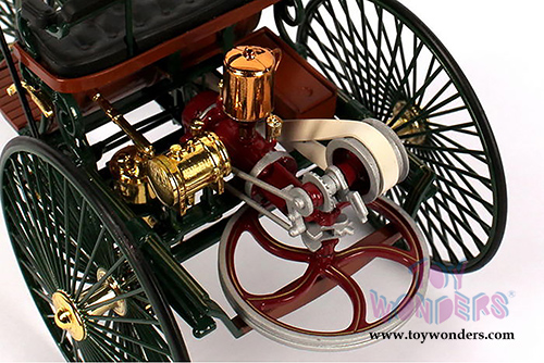 Norev - Benz Patent Motorwagen Hard Top (1886, 1/18 scale diecast model car, Green) 183701