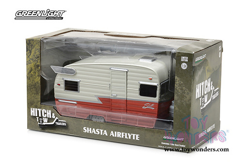 Greenlight - Hitch & Tow Trailers (1/24 scale diecast model car, Asstd.) 18415/6