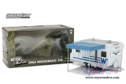 Greenlight - Hitch & Tow Trailers (1/24 scale diecast model car, Asstd.) 18415/6