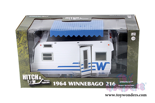 Greenlight - Hitch & Tow Trailers (1/24 scale diecast model car, Asstd.) 18415/6