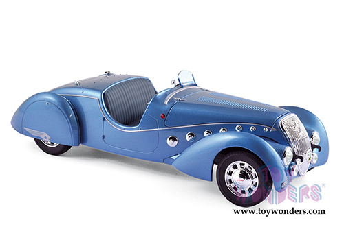 Norev - Peugeot 302 Darl'mat Roadster (1937, 1/18 scale diecast model car, Blue Metallic) 184821