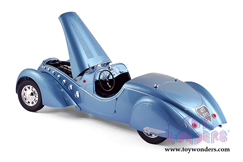 Norev - Peugeot 302 Darl'mat Roadster (1937, 1/18 scale diecast model car, Blue Metallic) 184821