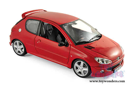 Norev - Peugeot 206 RC Hardtop (2003, 1/18 scale diecast model car, Aden Red) 184823