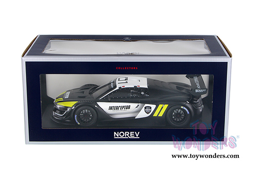 Norev - Renault R.S. 01 Interceptor Jean Ragnotti (2016, 1/18 scale diecast model car, Black, Yellow and White) 185137