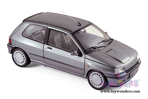 Norev - Renault Clio 16S Hardtop (1991, 1/18 scale diecast model car, Tungsten Gray) 185234