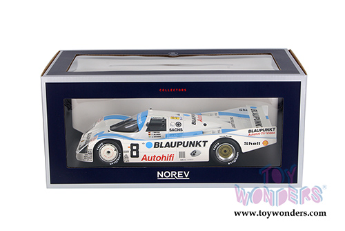 Norev - Porsche 962 C #8 3rd Place 24th Le Mans 1988 LeMans Winter/ Jelinski/ Dickens (1988, 1/18 scale diecast model car, White) 187410