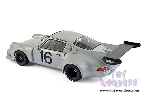 Norev - Porsche 911 RSR #16 Mid-Ohio 3 Hours Follmer/Holmes Hard Top (1977, 1/18 scale diecast model car, Gray) 187427