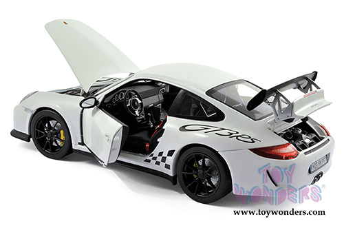 Norev - Porsche 911 GT3 RS Hard Top (2010, 1/18 scale diecast model car, White) 187561