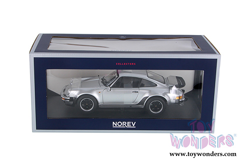 Norev - Porsche 911 Turbo 3.3 Hard Top (1977, 1/18 scale diecast model car, Silver) 187574