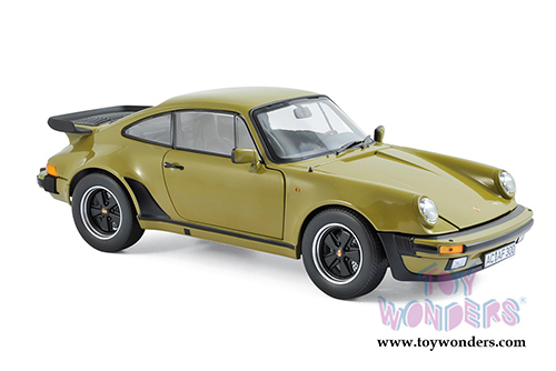 Norev - Porsche 911 Turbo 3.3 Hardtop (1977, 1/18 scale diecast model car, Olive green) 187575