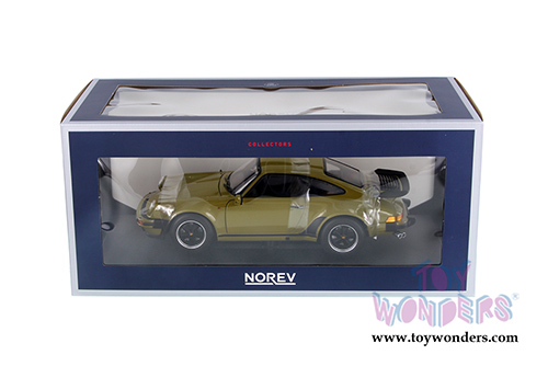 Norev - Porsche 911 Turbo 3.3 Hardtop (1977, 1/18 scale diecast model car, Olive green) 187575