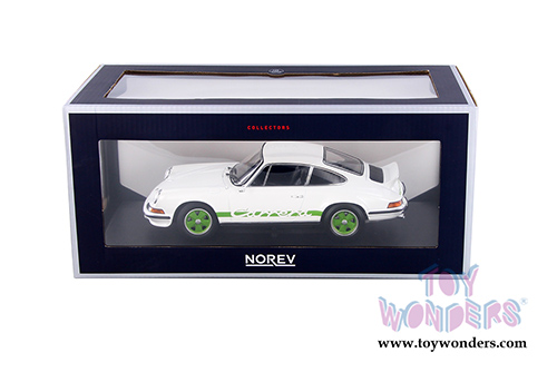 Norev - Porsche 911 RS Touring Hardtop (1973, 1/18 scale diecast model car, White) 187636