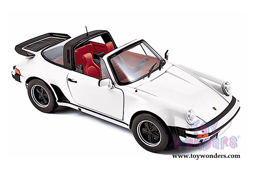 Norev - Porsche 911 Turbo Targa (1987, 1/18 scale diecast model car, White) 187660