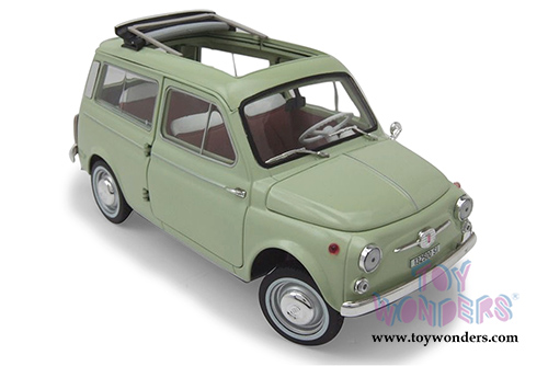 Norev - Fiat 500 Giardiniera (1962, 1/18 scale diecast model car, Light Green) 187723