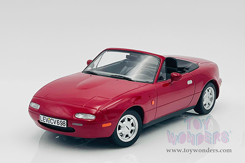 Norev - Mazda MX-5 Miata Convertible (1989, 1/18 scale diecast model car, Red) 188020