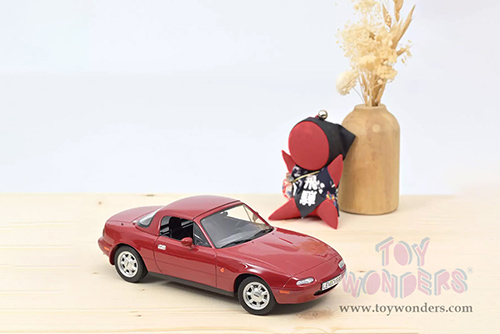 Norev - Mazda MX-5 Miata Convertible (1989, 1/18 scale diecast model car, Red) 188020