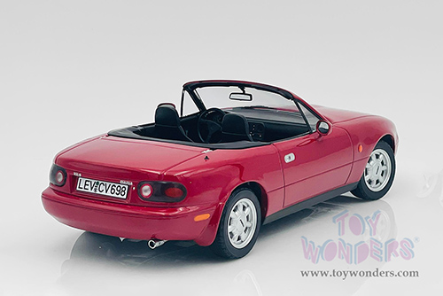 Norev - Mazda MX-5 Miata Convertible (1989, 1/18 scale diecast model car, Red) 188020