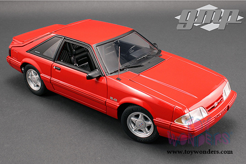 Greenlight - Ford Mustang LX Hard Top (1993, 1/18 scale diecast model car, Vermillion Red) 18804R