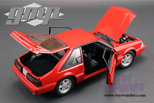 Greenlight - Ford Mustang LX Hard Top (1993, 1/18 scale diecast model car, Vermillion Red) 18804R