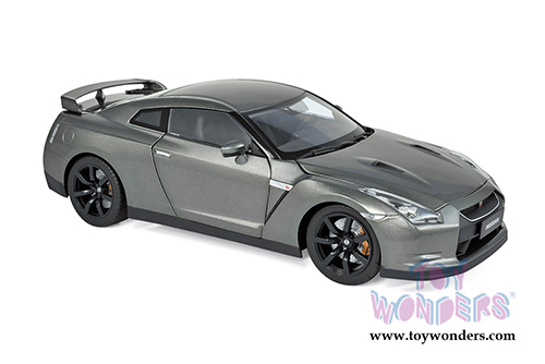 Norev - Nissan GTR R-35 Hardtop (2008, 1/18 scale diecast model car, Dark Gray) 188053
