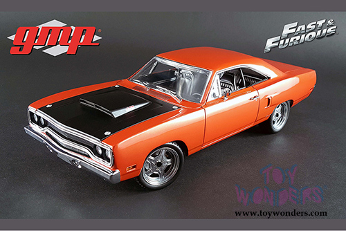 18807 Greenlight Fast & Furious 1970 Plymouth Road Runner Cooper model diecast car