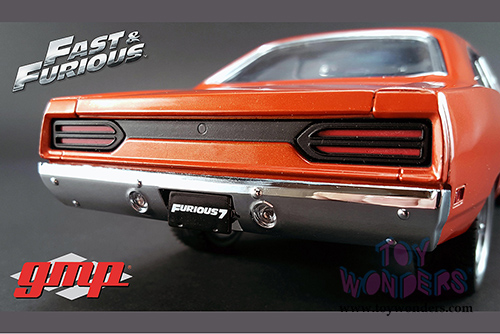 18807 Greenlight Fast & Furious 1970 Plymouth Road Runner Cooper model diecast car