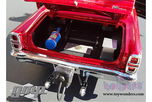 GMP - Ford Fairlane 1320 Kings Drag Series Hard Top (1967, 1/18 scale diecast model car, Red) 18813