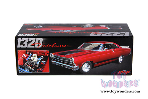 GMP - Ford Fairlane 1320 Kings Drag Series Hard Top (1967, 1/18 scale diecast model car, Red) 18813