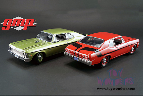 GMP - Chevrolet&reg; Nova&trade; Yenko Deuce Hardtop (1970, 1/18 scale diecast model car, Cranberry Red) 18830