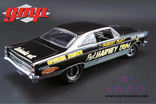 GMP - Ford Fairlane Hubert Platt "Georgia Shaker" Hardtop (1967, 1/18 scale diecast model car, Black) 18838