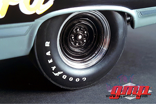 GMP - Ford Fairlane Hubert Platt "Georgia Shaker" Hardtop (1967, 1/18 scale diecast model car, Black) 18838