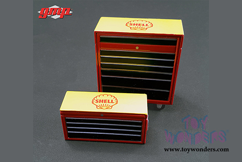 GMP - Shell Oil Garage Shop Tool Set (6 pc. set, 1:18 Scale) 18869