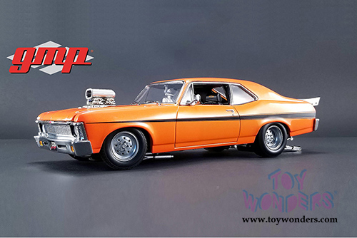 GMP - 1320 Drag Kings | Chevrolet&reg; Nova&trade; Hard Top (1968, 1/18 scale diecast model car, Orange) 18873
