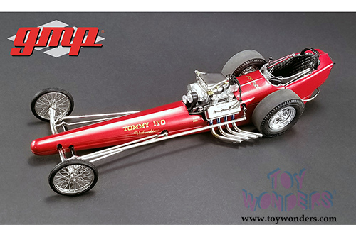 GMP - Tommy Ivo's "Barnstormer" Valvoline Vintage Dragster (1/18 scale diecast model car, Red) 18891