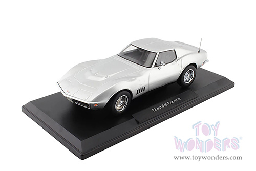 Norev - Chevrolet&reg; Corvette Coupe (1969, 1/18 scale diecast model car, Silver) 189032