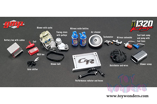 GMP - 1320 Drag Kings Accessory Pack (1:18 Scale, Asstd.) 18908