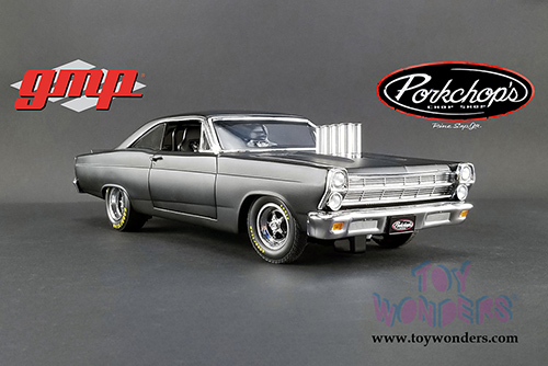 GMP - Pork Chop’s Ford Fairlane - Bootleg Hardtop (1966, 1/18 scale diecast model car, Silver) 18910