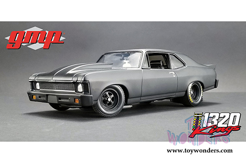 GMP - 1320 Drag Kings | Chevrolet&reg; Nova&trade; Hardtop (1969, 1/18 scale diecast model car, Black) 18915