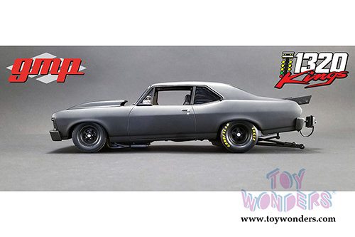 GMP - 1320 Drag Kings | Chevrolet&reg; Nova&trade; Hardtop (1969, 1/18 scale diecast model car, Black) 18915