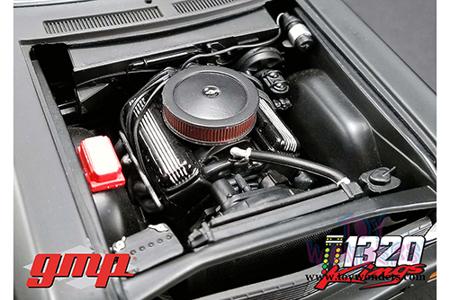 GMP - 1320 Drag Kings | Chevrolet&reg; Nova&trade; Hardtop (1969, 1/18 scale diecast model car, Black) 18915