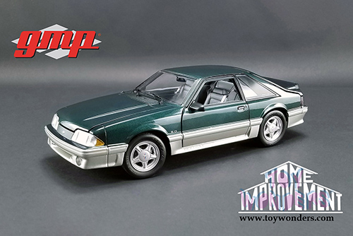 GMP - Ford Mustang Cobra Hardtop - Home Improvement (1991, 1/18 scale diecast model car, Deep Emerald Green) 18920