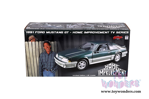 GMP - Ford Mustang Cobra Hardtop - Home Improvement (1991, 1/18 scale diecast model car, Deep Emerald Green) 18920