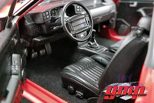 GMP - Ford Mustang Cobra Hardtop (1993, 1/18 scale diecast model car, Red) 18922