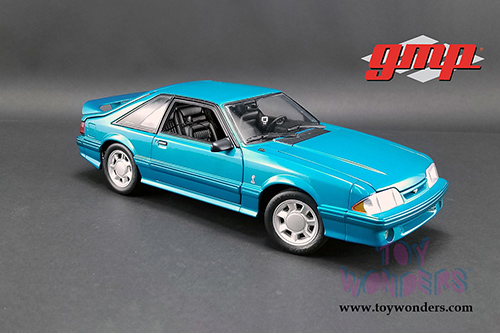 GMP - Ford Mustang Cobra Hardtop (1993, 1/18 scale diecast model car, Teal) 18923