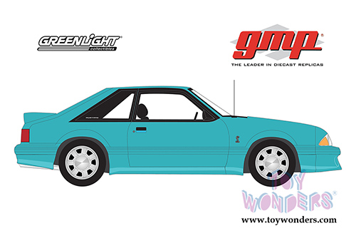 GMP - Ford Mustang Cobra Hardtop (1993, 1/18 scale diecast model car, Teal) 18923