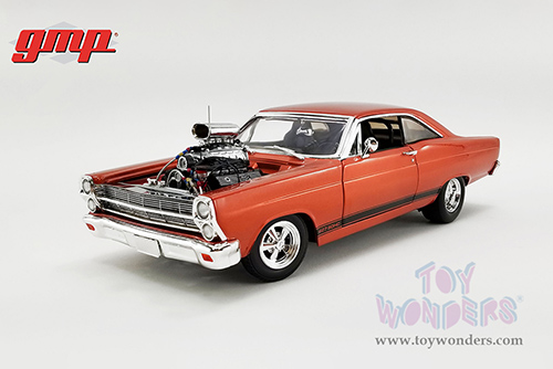GMP - Ford Fairlane Blown 427 SOHC Street Machine (1967, 1/18 scale diecast model car, Burnt Orange) 18928